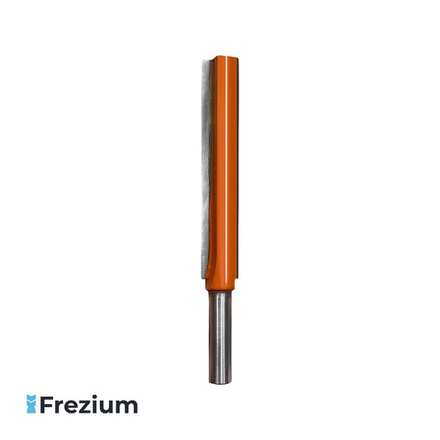 Пазовая прямая фреза по дереву 12.7x8x60x108 мм