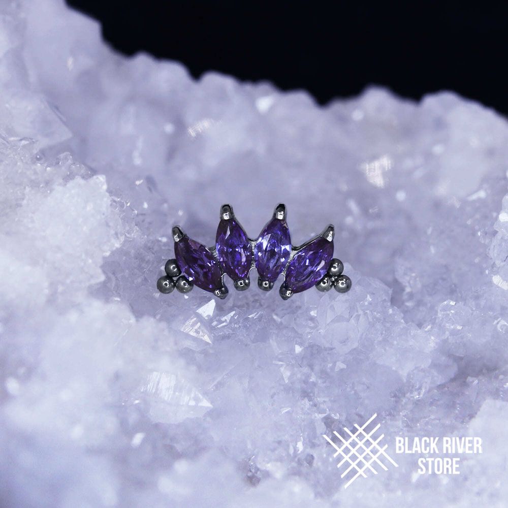 4K Bead Marquise v.2 IG Tanzanite