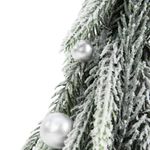 Ель новогодняя искусственная 25 см, "Елка-гном", заснеженная с декором, литой ПЭТ, ЗОЛОТАЯ СКАЗКА, 592515