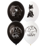 Шар с рисунком Мрачная девочка Уэнсдей