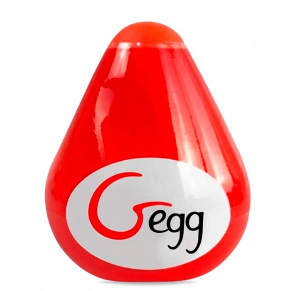 Gvibe Gegg Red - мастурбатор яйцо, 6.5х5 см (красный)