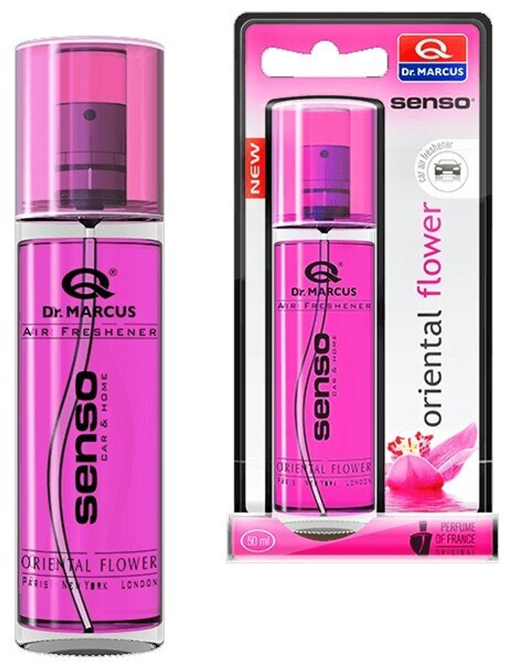 АРОМАТИЗАТОР СПРЕЙ "DR.MARCUS" SENSO SPRAY (ORIENTAL FLOWER) 50ML