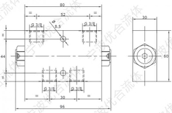 Гидрозамок двухсторонний VRDL/L-G3/8