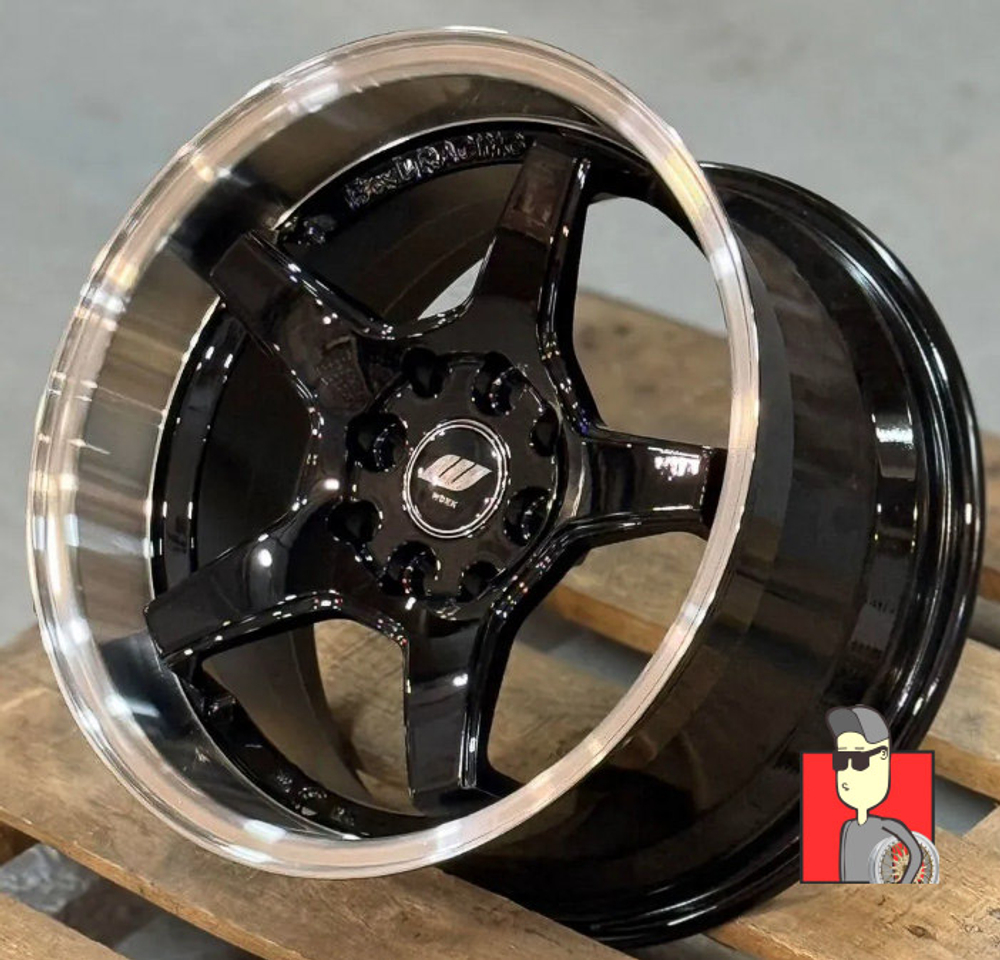 Комплект дисков Work Emotion T5R 15x8.25 et15 4x100/4x114.3