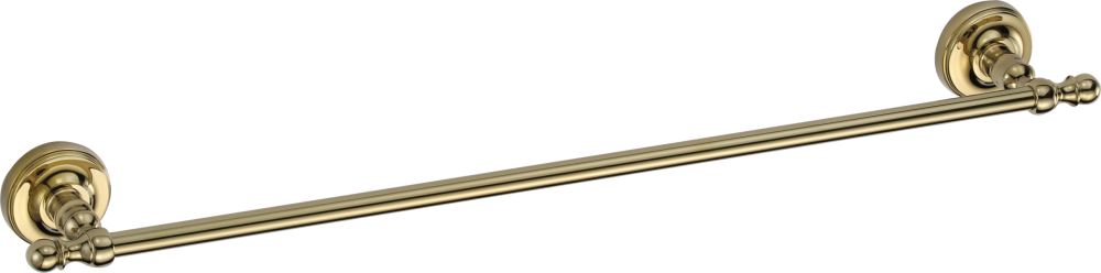 31070-E Держатель для полотенца 55 см. (ЗОЛОТО) GANZER (20/1шт)