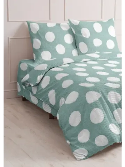 Постельное белье Евро Гофре крепированная ткань