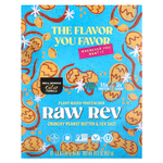 Raw Rev, Glo, хрустящее арахисовое масло и морская соль, 12 батончиков, 1,6 унции (46 г)