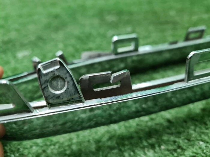 Насадка глушителя правая Mercedes S w222 (2013-201