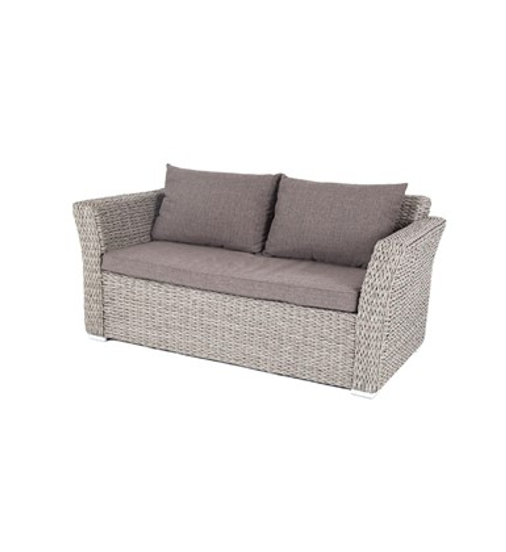 Двухместный диван Капучино, серый (гиацинт) Арт.: YH-C2130W-3 TWgraphite