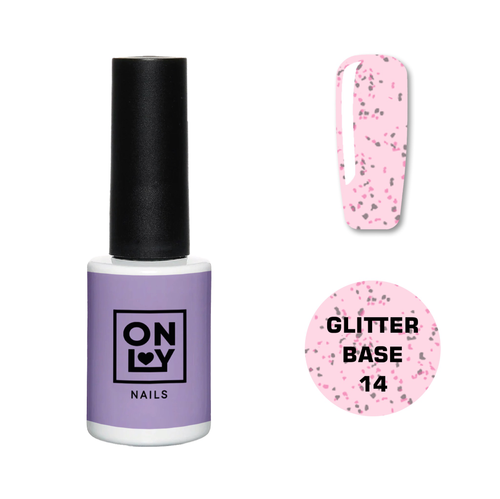 База Glitter №14 OnlyNails, 10 мл