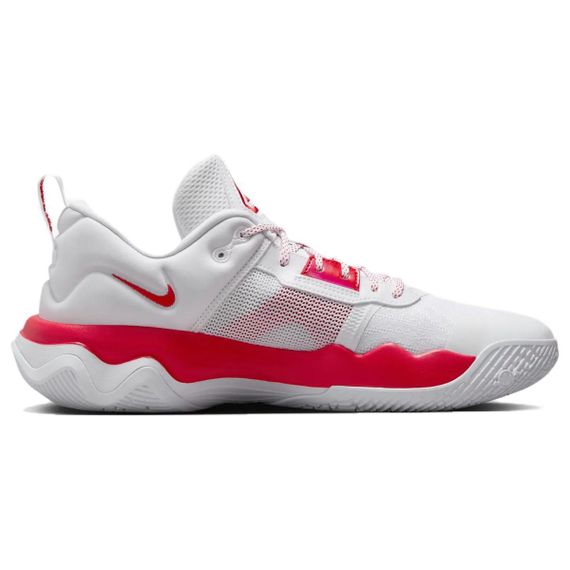 НАЙК Яннис Бессмертие Баскетбольные кольца Низкие Белые и красные Мужские