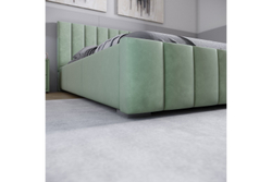 Кровать с ортопедическим основанием Нега 160х200, Мятный