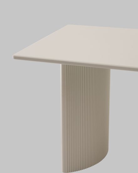 Стол обеденный Celestia 180*90*75 см бежевый