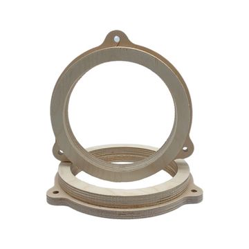 Проставки из фанеры под акустику 16-16.5см Renault/Nissan/Lada