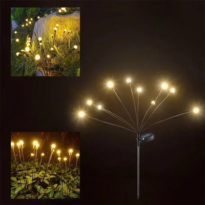 Фонарь садовый на солнечной батарее Мотылек