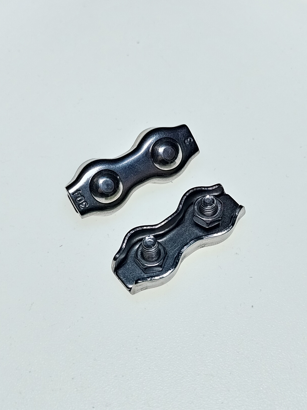 3 Соединитель троса двойной (DUPLEX) нерж. А2-70 (2 шт.)