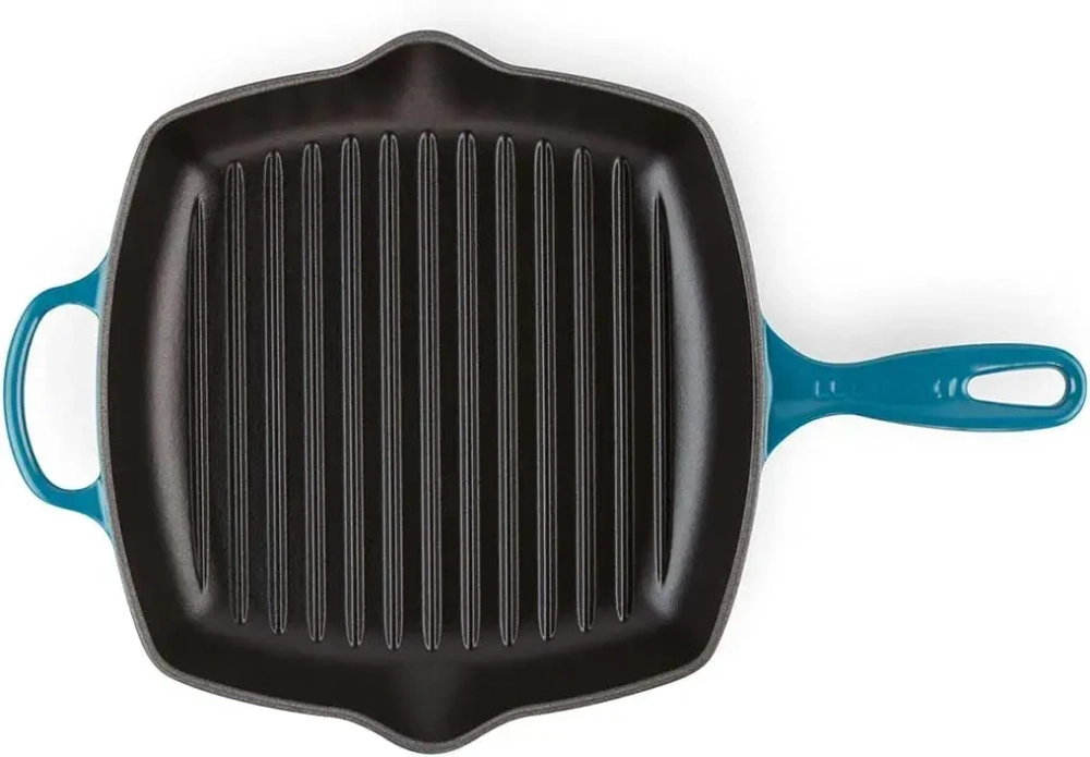 Le Creuset Чугунная сковорода-гриль глубиной 26 см.