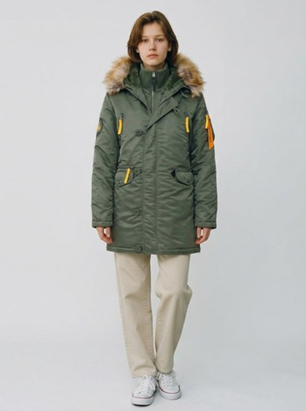 Куртка Аляска Женская - Apolloget Alaska Wmn (олива/желтый - s.green/yellow)