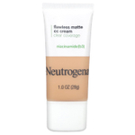 Neutrogena, Flawless Matte CC Cream, CC-крем, прозрачное покрытие, ваниль 3,0, 28 г (1 унция)