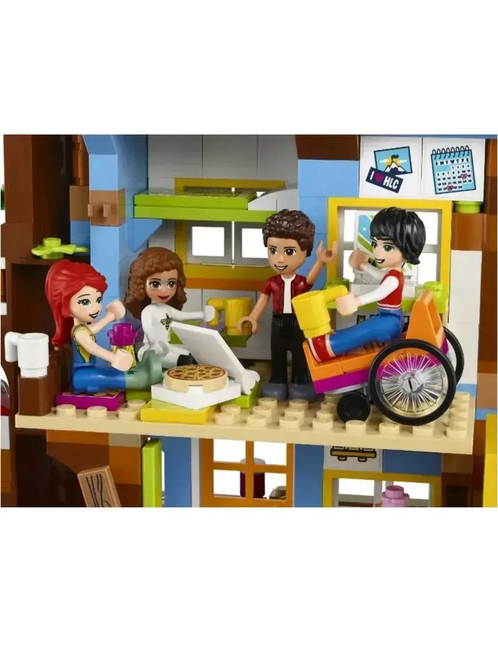 Конструктор Френдс Дом друзей на дереве 1114 деталей 87012