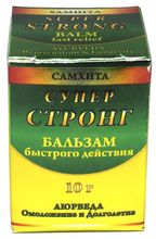 Бальзам быстрого действия Самхита Супер Стронг, 10 гр