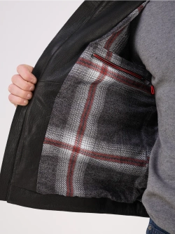 Кожаная куртка демисезонная натуральная