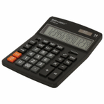 Калькулятор настольный BRAUBERG EXTRA-14-BK (206x155 мм) 14 разрядов двойное питание черный