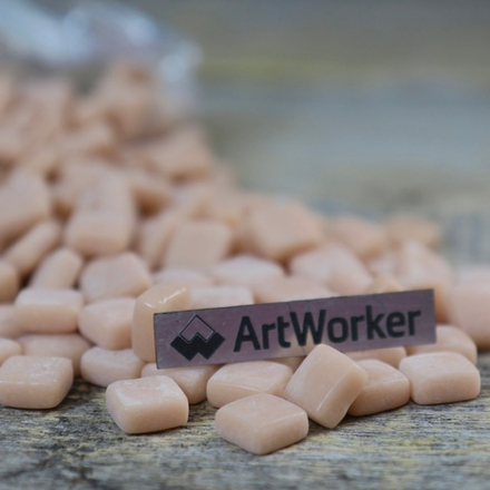 FLORY12 AW004 Стеклянная мозаика 12х12 мм, 0,5 кг