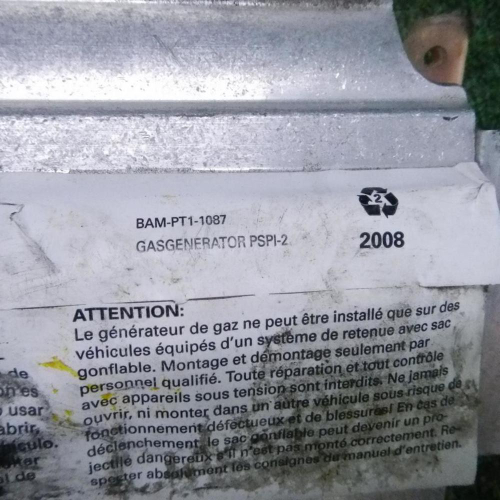 Подушка безопасности пассажира BMW X5 E70 (2006-2013)
