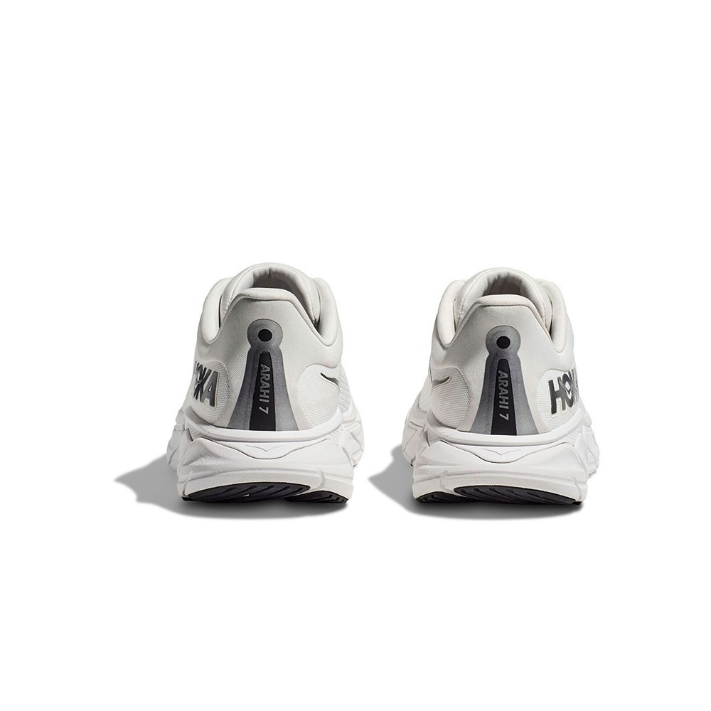 Кроссовки мужские HOKA M ARAHI 7 WIDE Blanc De Blanc / Steel Wool