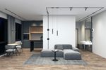 DK5335-BK Светильник для трека Air, серия Grill 4000 со светодиодом, L230*W26*H36мм, 48V DC, 12W, RA?90, 36°, 4000K, IP20, черный, алюминий