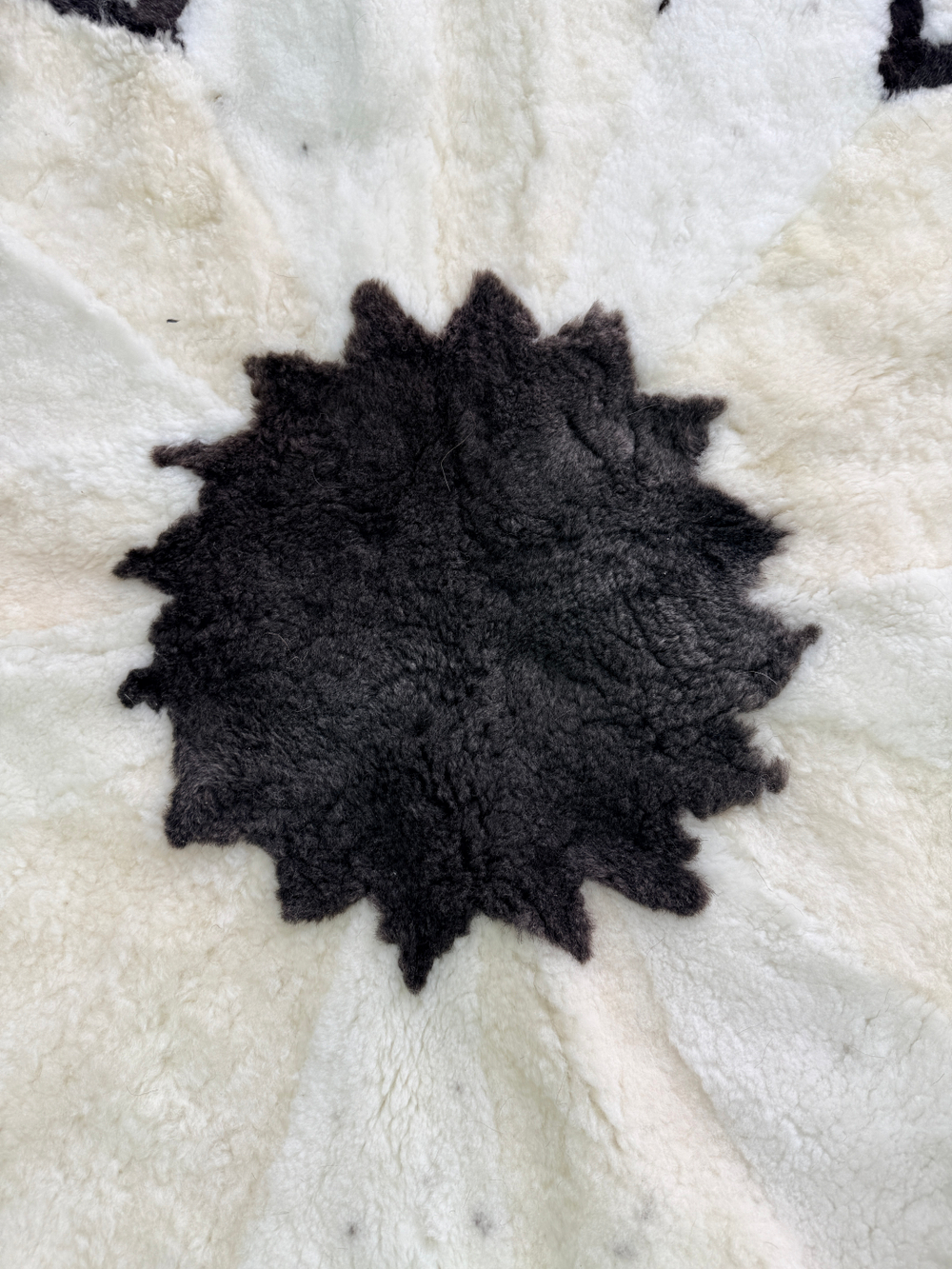 Ковер шкура натуральная овчина меховой