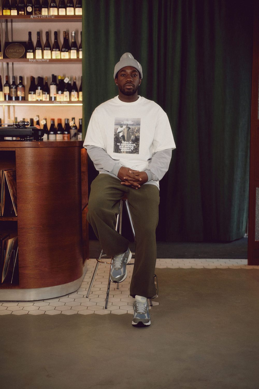 Футболка Called a Garment King Kong молочная