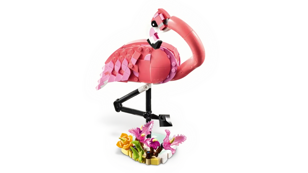 Конструктор LEGO Creator 31170 Дикие животные: Розовый фламинго, 3в1