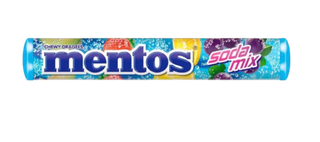 Жевательные конфеты Mentos Roll Soda Mix