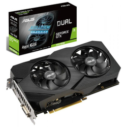 Видеокарта 6 Гб Asus NVIDIA GeForce GTX 1660 Super EVO (DUAL-GTX 1660S-6G-EVO)