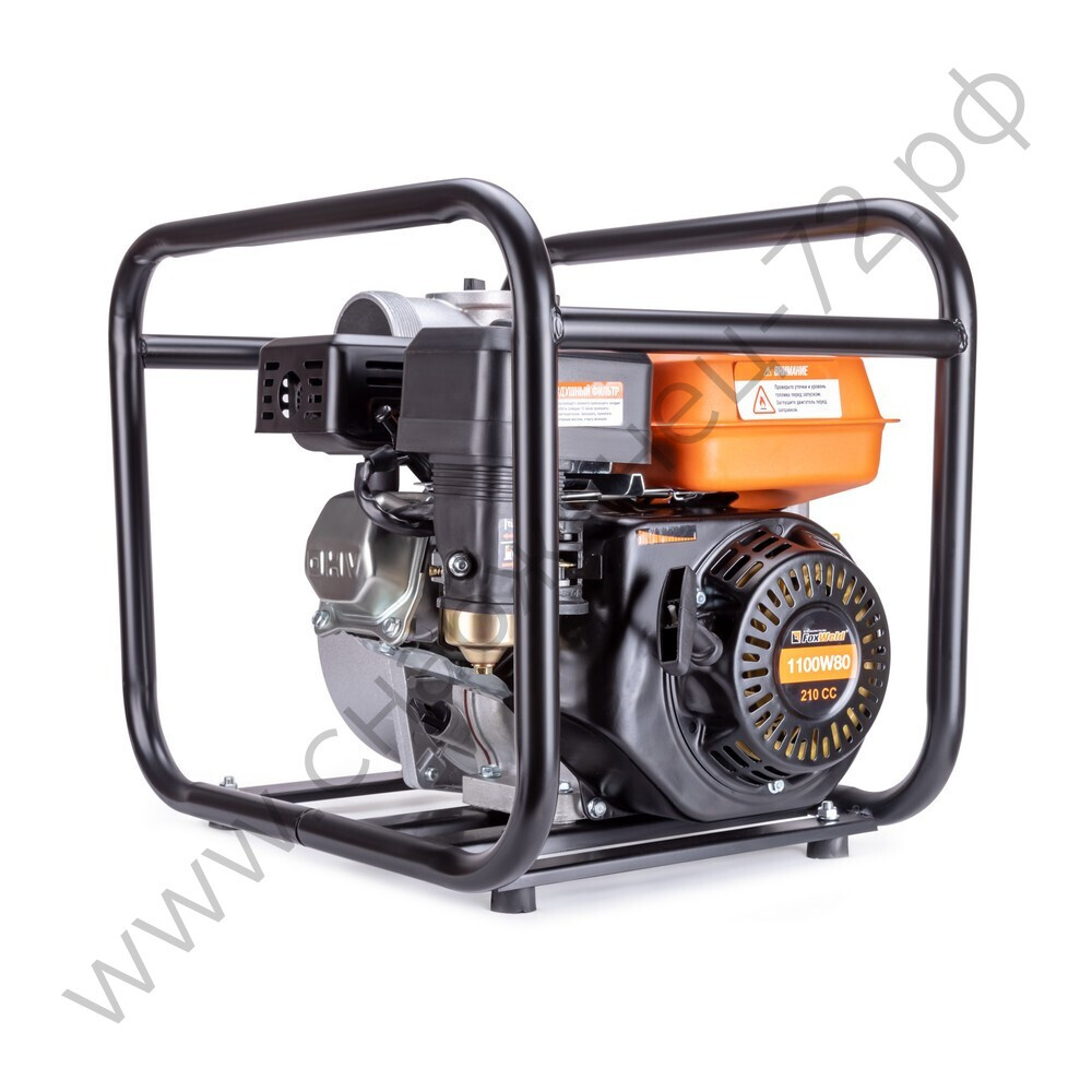 Мотопомпа бензиновая FoxWeld 1100W80