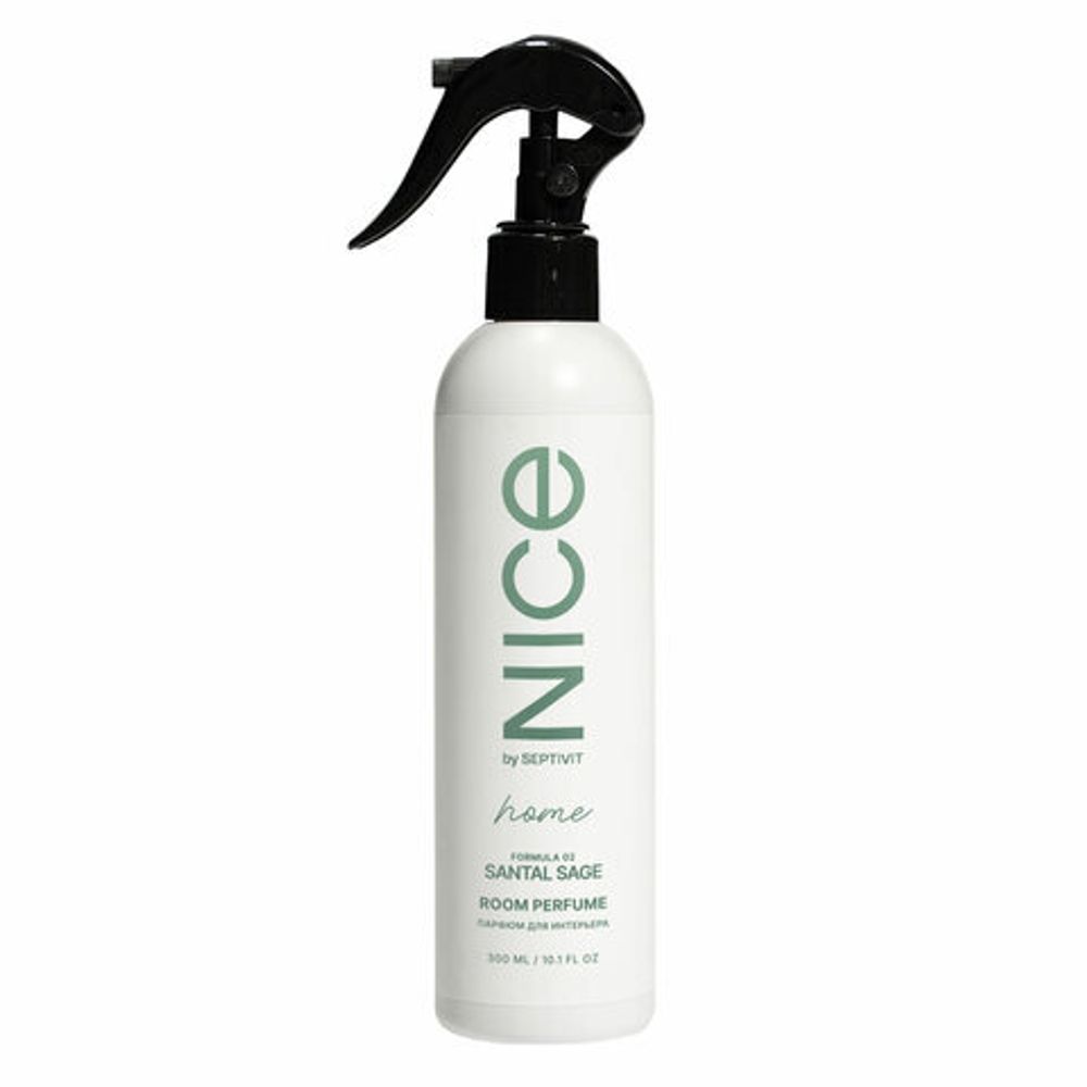 Освежитель воздуха, парфюм для дома и офиса 300 мл, NICE by SEPTIVIT "Santal Sage", 378