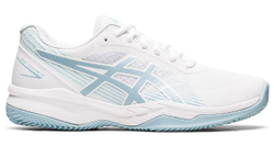Женские Кроссовки теннисные Asics Gel-Game 8 Clay/OC - white/smoke blue
