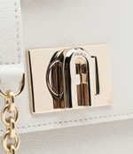 Skórzana наплечная сумка 1927 MINI Furla - экрю(BAFKACO ARE000)