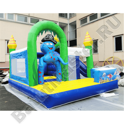 Коммерческий надувной батут "Осьминог"