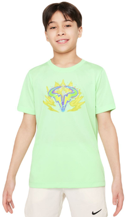 Детская теннисная футболка Nike Kids Dri-Fit Rafa T-Shirt - vapor green