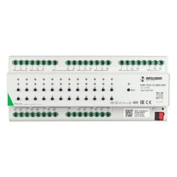 INTELLIGENT ARLIGHT Релейный модуль KNX-7242-72-DRO-DIN Grey (BUS, 24x10A) (IARL, IP20 Пластик, 2 года) 049900