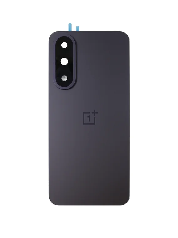 Задняя крышка для Oneplus Nord 5 черная (Phantom Grey) со стеклом камеры
