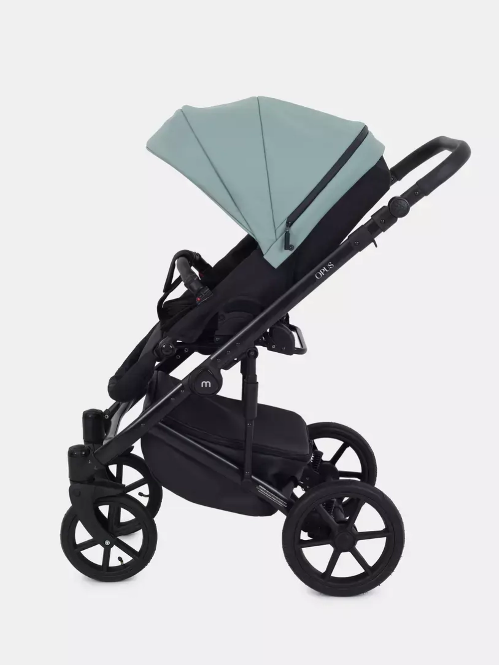 Коляска универсальная 3 в 1 Mowbaby Opus/экокожа