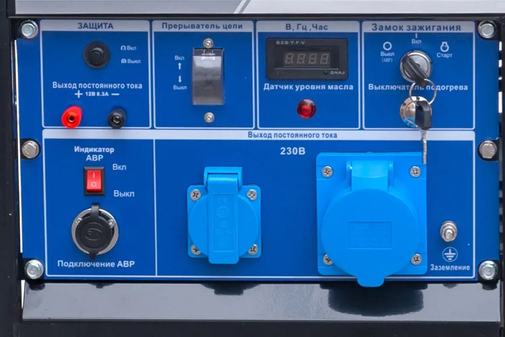 Дизельный генератор (6 кВт) TSS SDG 6000EHA