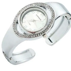 Часы-браслет кварцевые CANSNOW, серебристый W8090-04