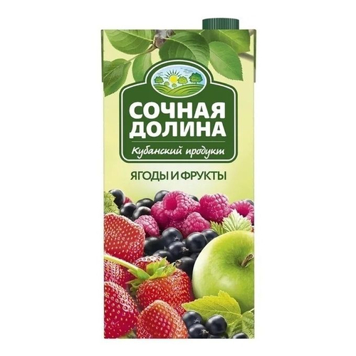 Сочная Долина 1.93 Нектар Ягоды и Фрукты