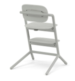 Стульчик для кормления Cybex Lemo 4 в 1 с мягкими чехлами Comfort Inlay Suede Grey/Stunning Black
