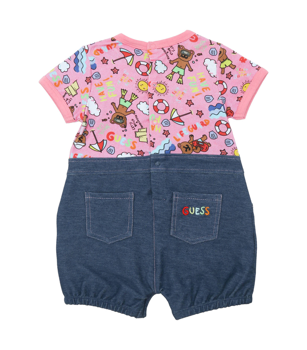 Боди Guess - розовый(H3GW00 K6YW1)